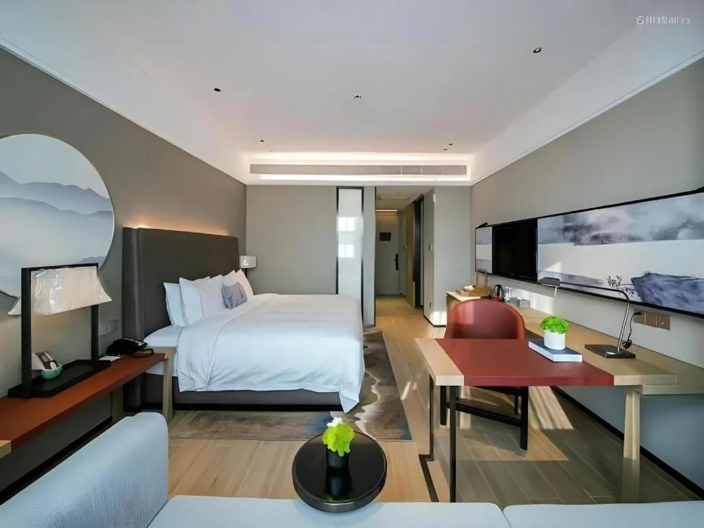 Bed in GreenTree Eastern Hotel Nanning Minzhu Road Chaoyang Plaza