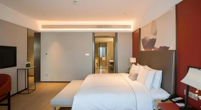 Bed in GreenTree Eastern Hotel Nanning Minzhu Road Chaoyang Plaza