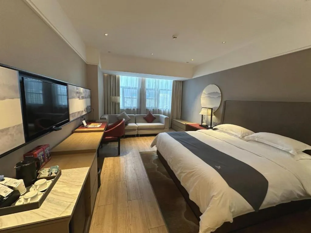 Bed in GreenTree Eastern Hotel Nanning Minzhu Road Chaoyang Plaza