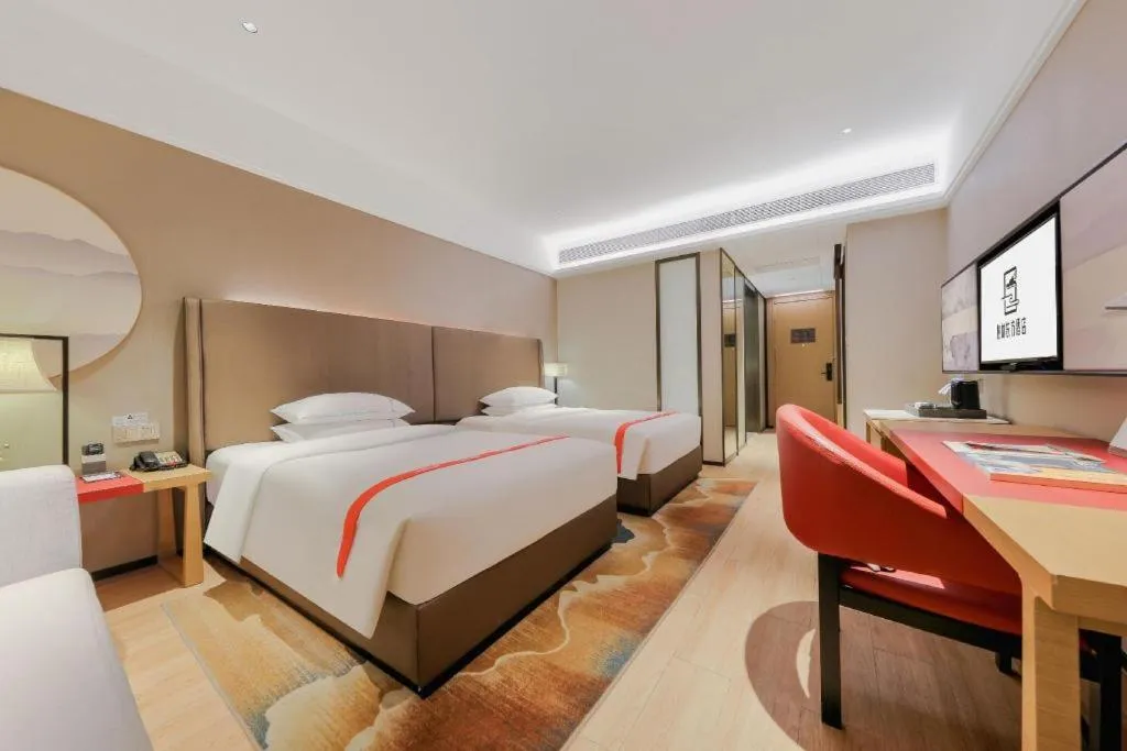 Bed in GreenTree Eastern Hotel Nanning Minzhu Road Chaoyang Plaza