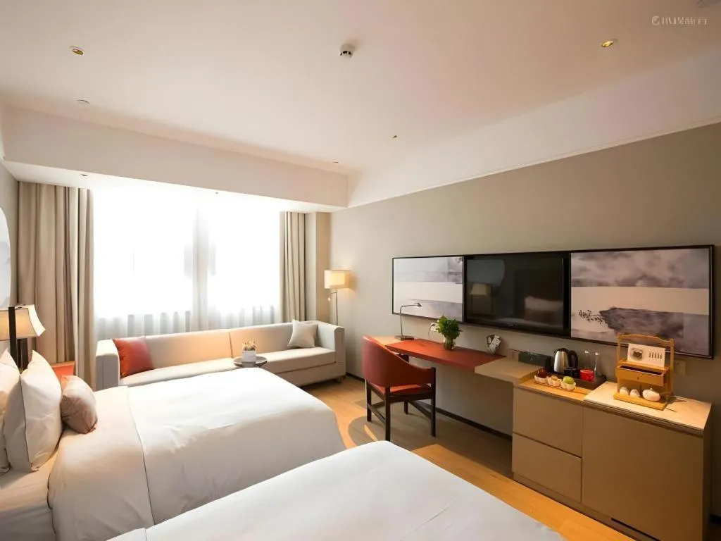 Bed in GreenTree Eastern Hotel Nanning Minzhu Road Chaoyang Plaza
