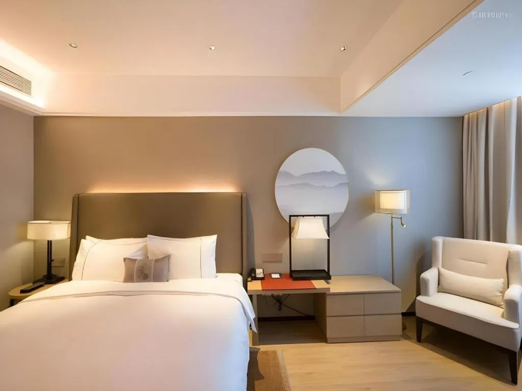 Bed in GreenTree Eastern Hotel Nanning Minzhu Road Chaoyang Plaza