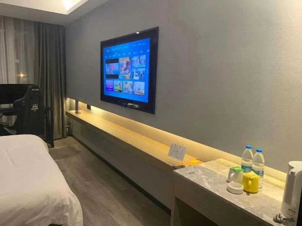 Bed in Gya Hotel Wuxi Hubin Commercial Street Tai Lake Scenic Area