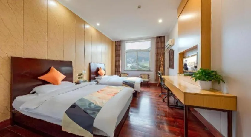 Bed in Shell Hotel Zhejiang Cixi Longshan Town