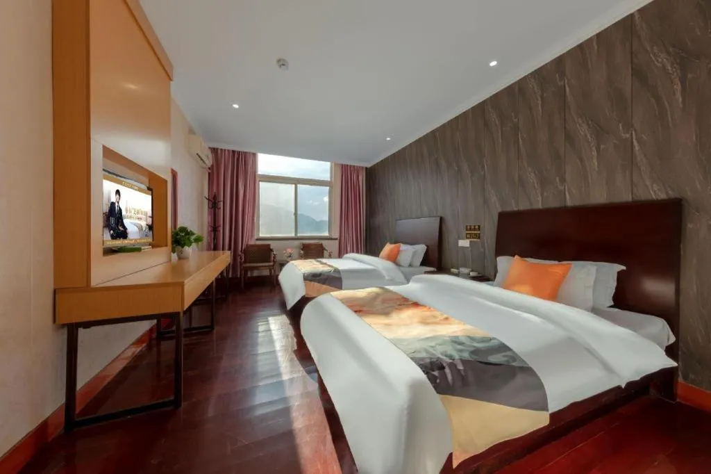Bed in Shell Hotel Zhejiang Cixi Longshan Town