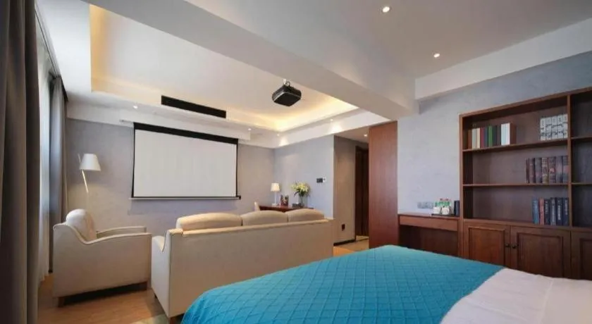 Bed in GreenTree Inn Luoyang Railway Station Wangfujing Wangcheng Park