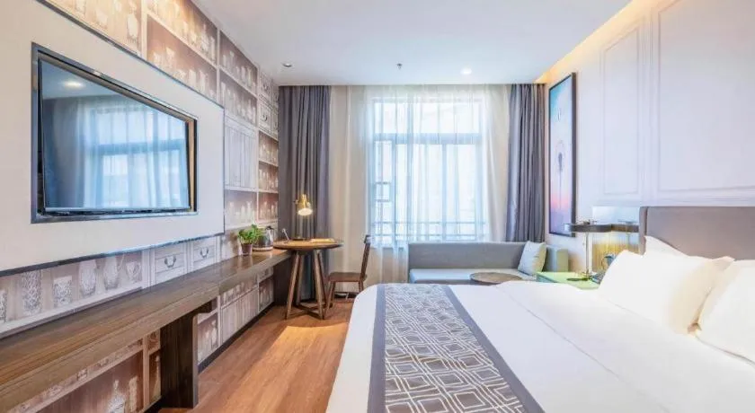 Bed in GEM Hotel Anqing Wangjiang County Economic Development Zone Fengqi Road