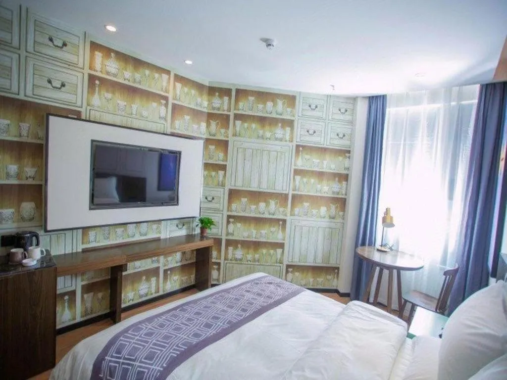 Bed in GEM Hotel Anqing Wangjiang County Economic Development Zone Fengqi Road