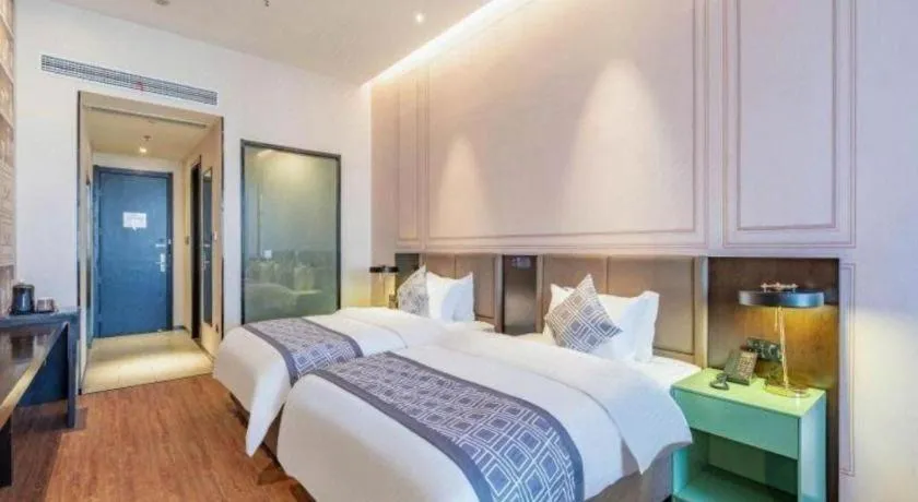 Bed in GEM Hotel Anqing Wangjiang County Economic Development Zone Fengqi Road