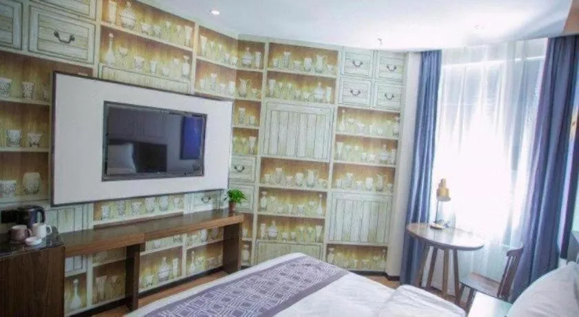 Bed in GEM Hotel Anqing Wangjiang County Economic Development Zone Fengqi Road