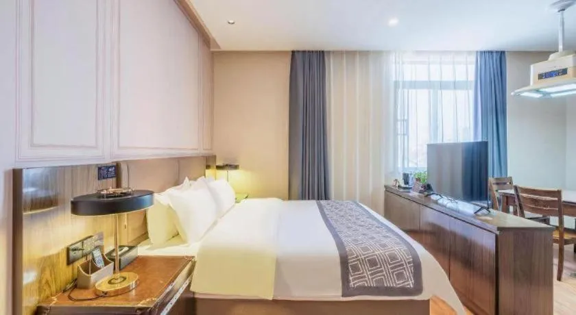 Bed in GEM Hotel Anqing Wangjiang County Economic Development Zone Fengqi Road