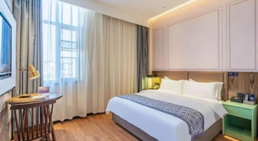 Bed in GEM Hotel Anqing Wangjiang County Economic Development Zone Fengqi Road