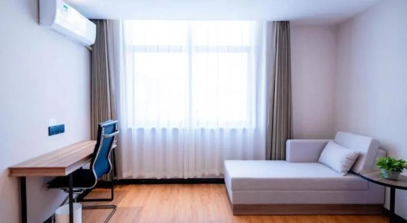 Bed in GreenTree Inn Express Hebei Tangshan Guyan District Xinguang Road