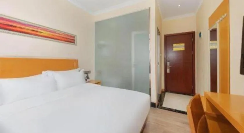 Bed in GreenTree Alliance Hotel Shenzhen Nanshan District Zhongshan Park Tongle