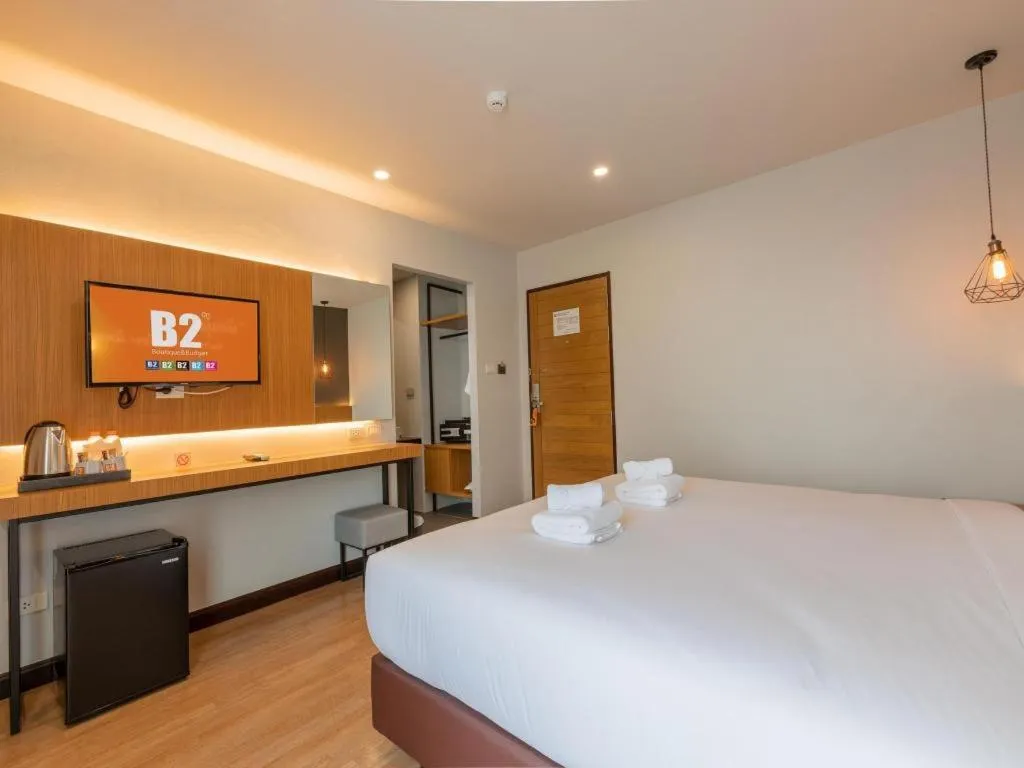Bed in B2 Surat Thani Premier Hotel