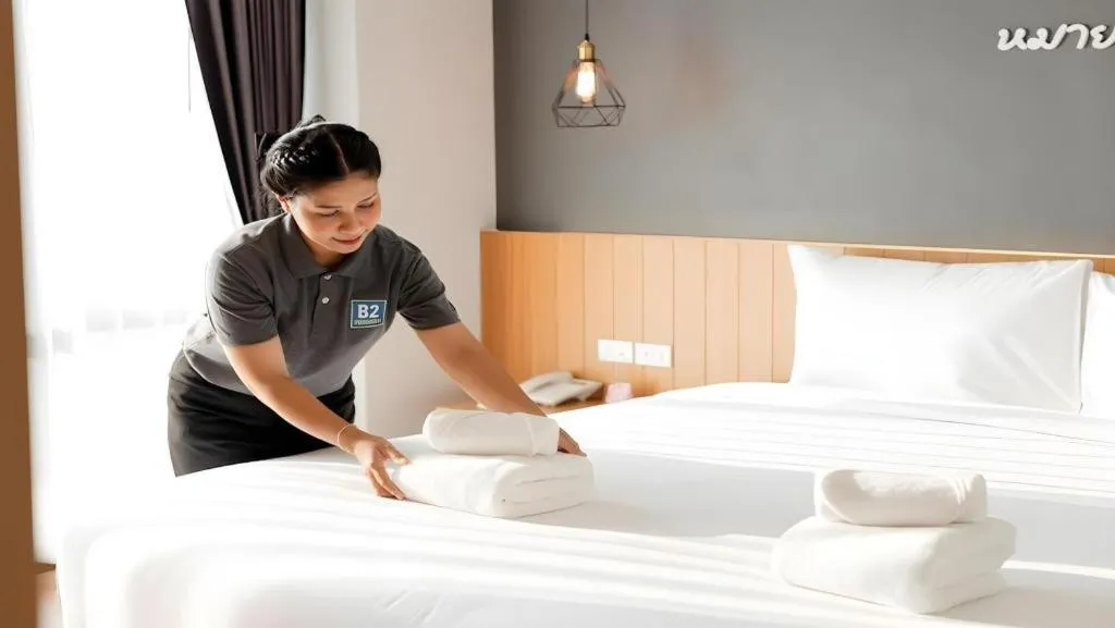 Bed in B2 Surat Thani Premier Hotel