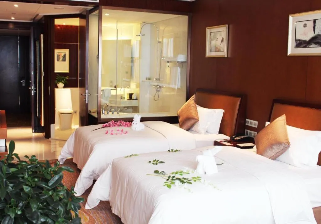 Bed in Balan International Hotel