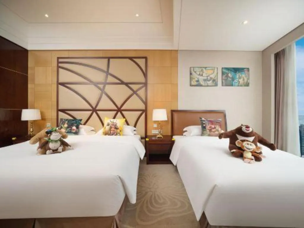 Bed in Balan International Hotel