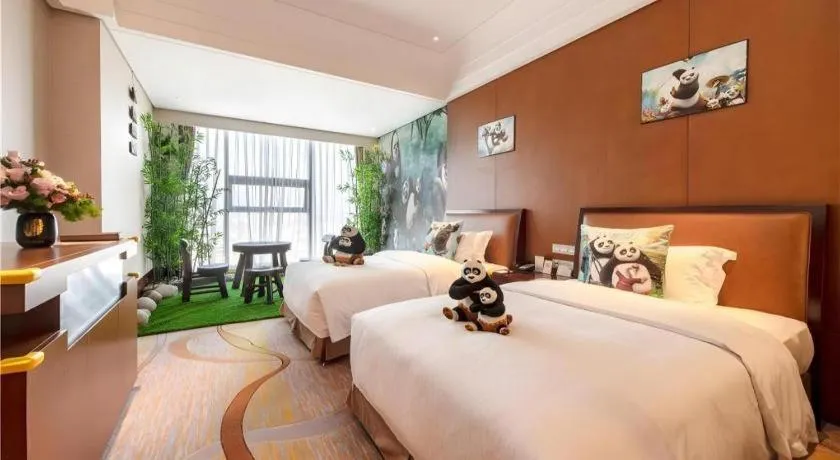 Bed in Balan International Hotel