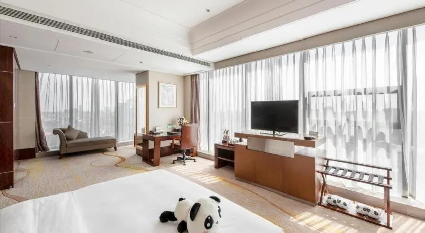 Bed in Balan International Hotel