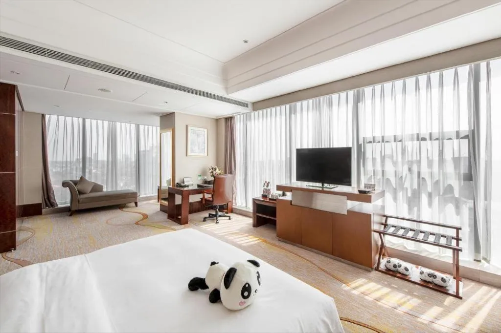 Bed in Balan International Hotel