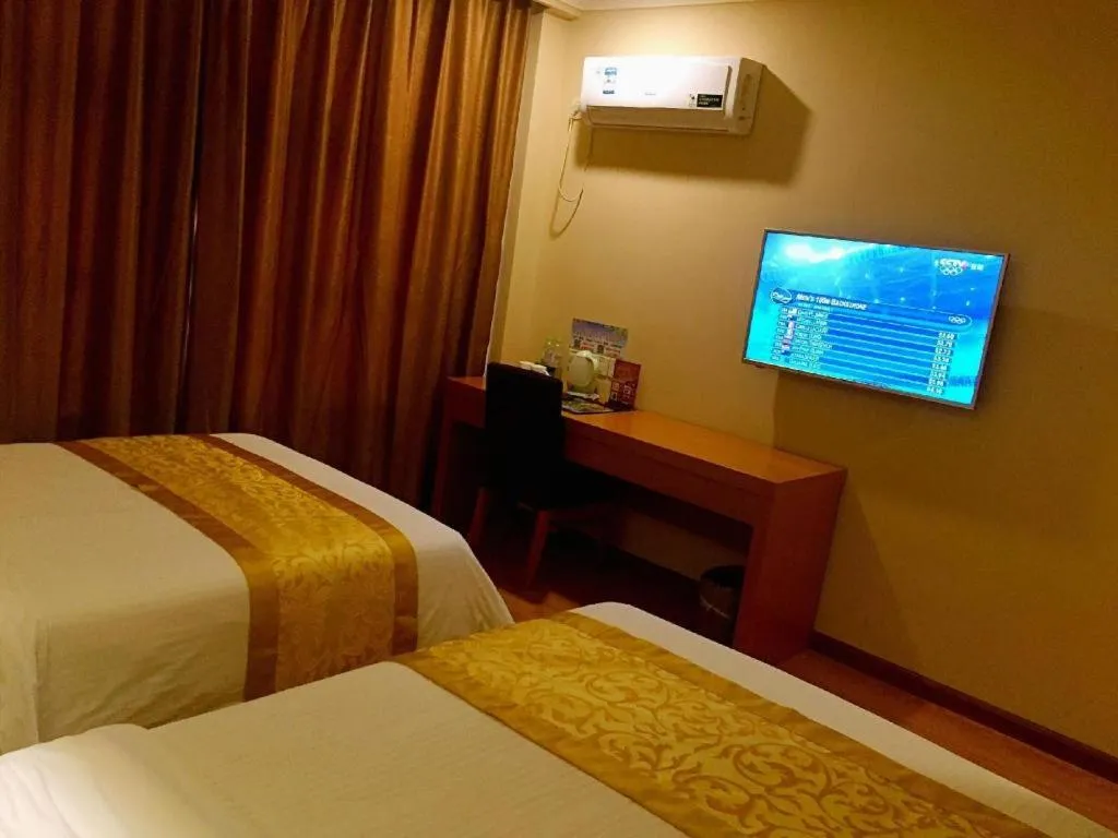 Bed in GreenTree Alliance Hotel Yancheng Engineering College Dayangwan Scenic Area