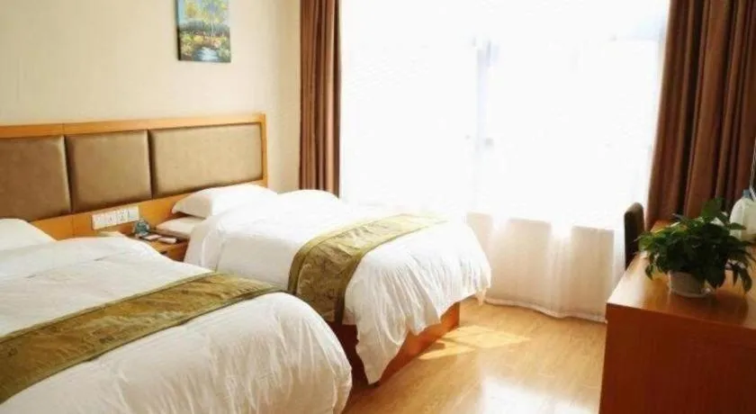 Bed in GreenTree Alliance Hotel Yancheng Engineering College Dayangwan Scenic Area