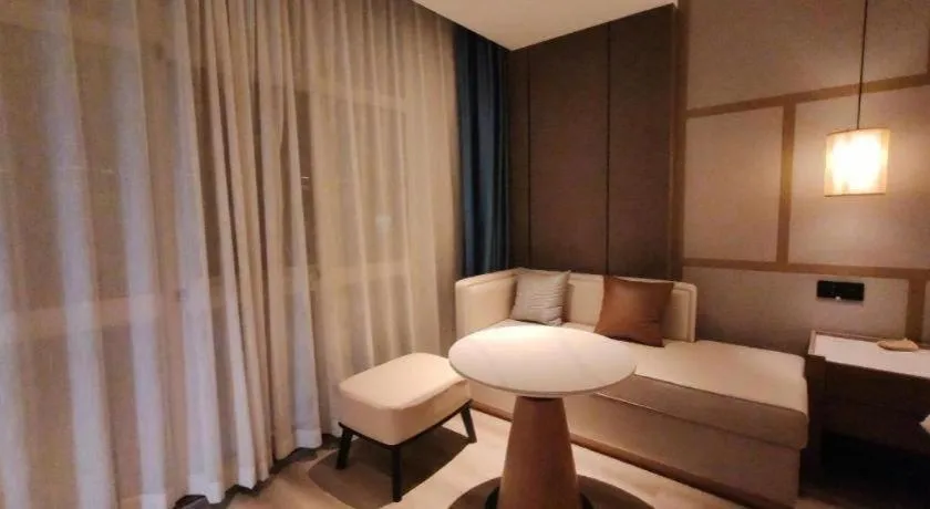 Bed in GreenTree Eastern Hotel Changge Yiwu City