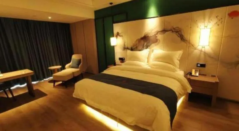 Bed in GreenTree Eastern Hotel Changge Yiwu City