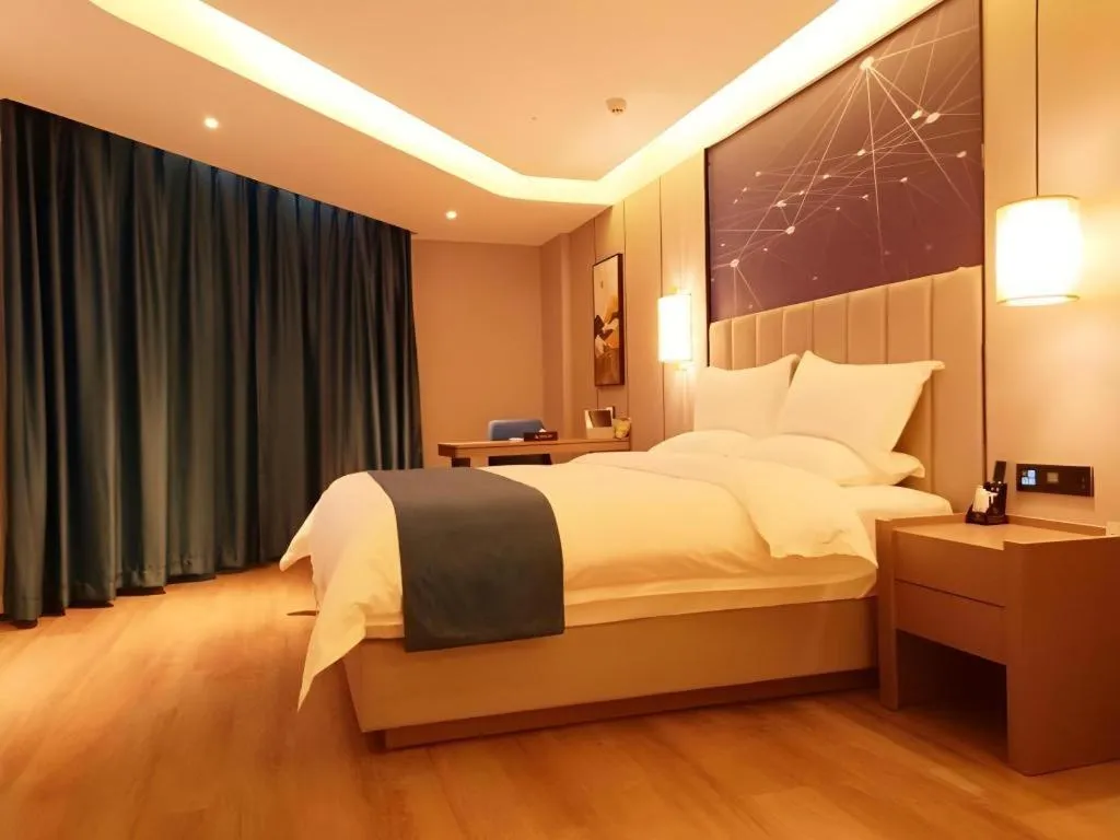 Bed in GreenTree Eastern Hotel Changge Yiwu City