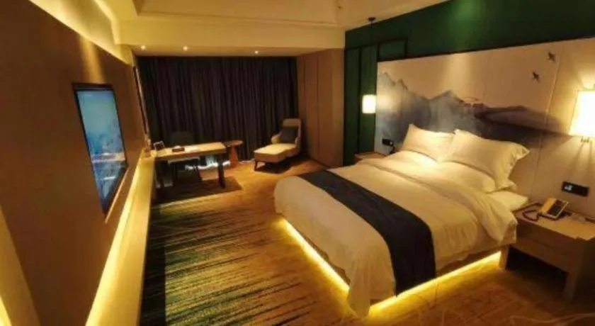 Bed in GreenTree Eastern Hotel Changge Yiwu City