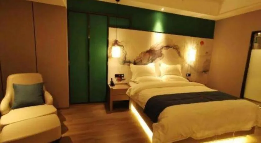 Bed in GreenTree Eastern Hotel Changge Yiwu City