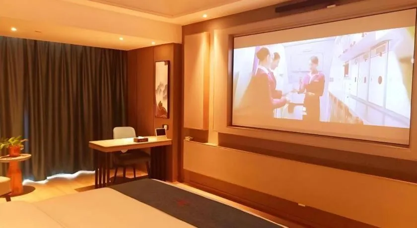 Bed in GreenTree Eastern Hotel Changge Yiwu City