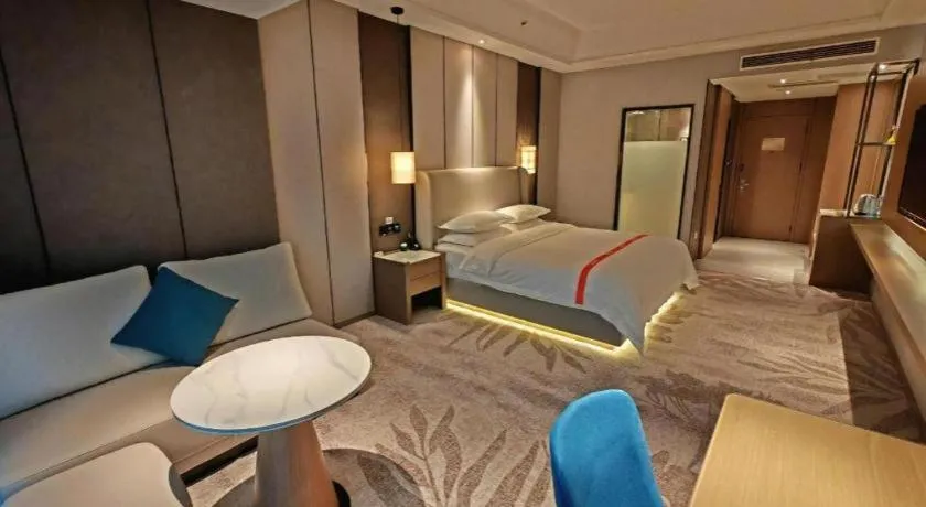 Bed in GreenTree Eastern Hotel Changge Yiwu City