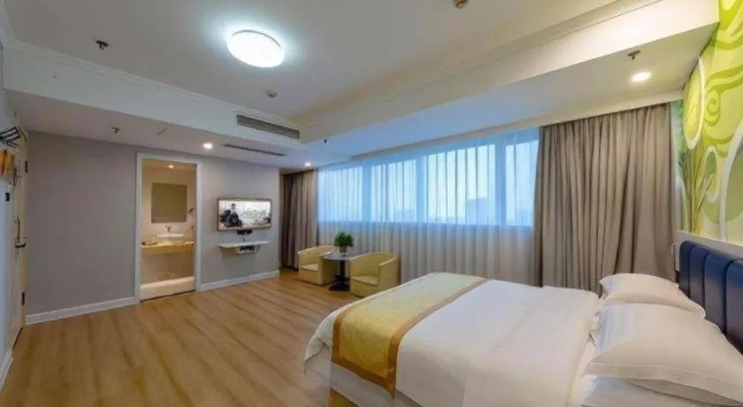 Bed in Shell Hotel Huaibei Jinying Plaza Long Distance Bus Station