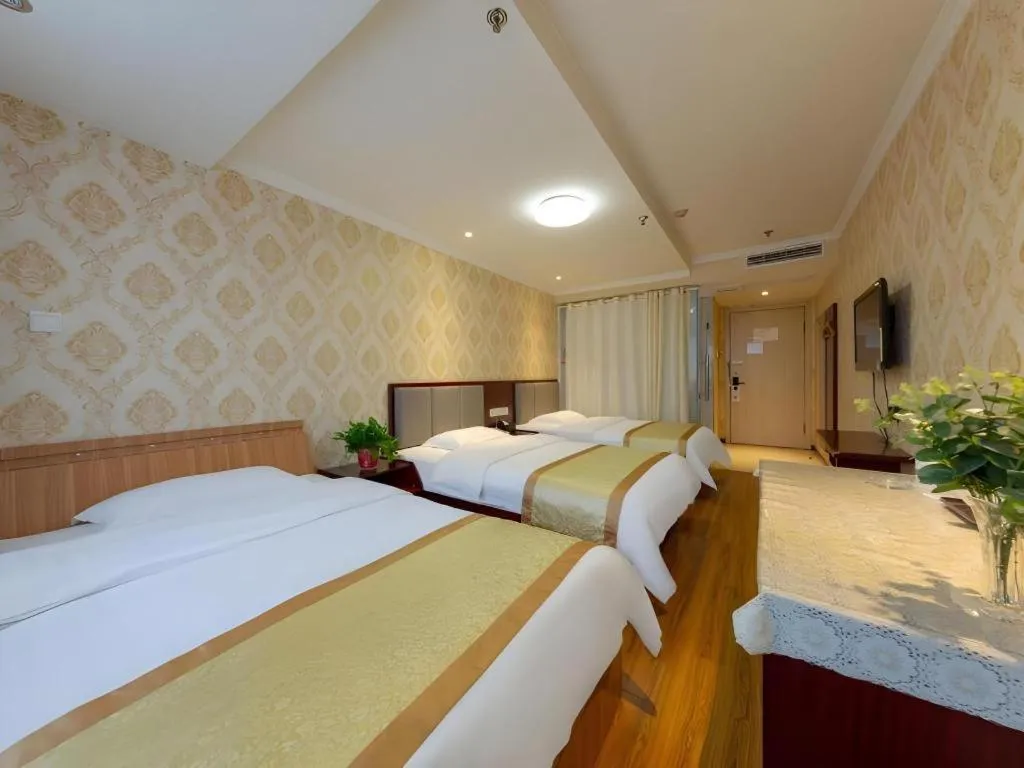 Bed in Shell Hotel Huaibei Jinying Plaza Long Distance Bus Station