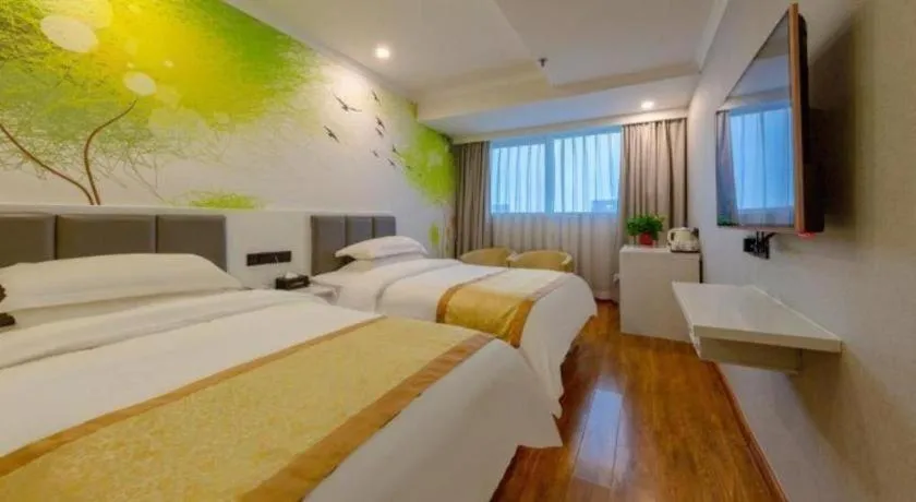 Bed in Shell Hotel Huaibei Jinying Plaza Long Distance Bus Station