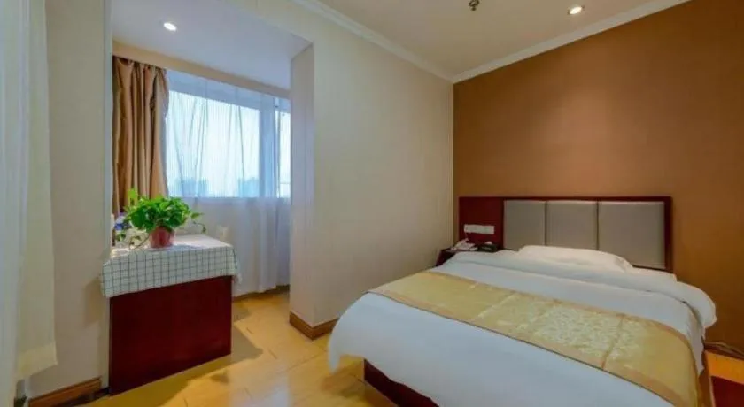 Bed in Shell Hotel Huaibei Jinying Plaza Long Distance Bus Station