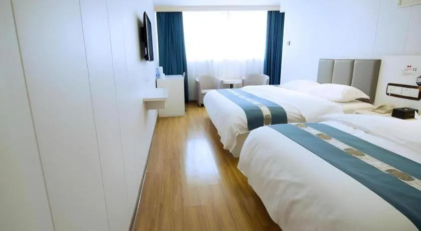 Bed in Shell Hotel Huaibei Jinying Plaza Long Distance Bus Station