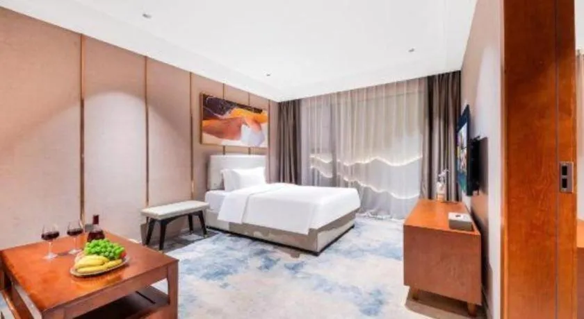 Bed in Xiangsu Boang Hotel