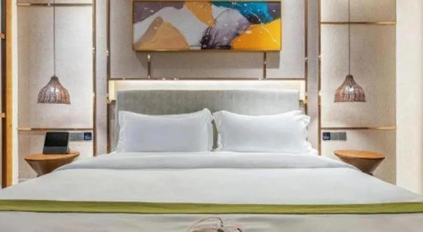 Bed in Xiangsu Boang Hotel