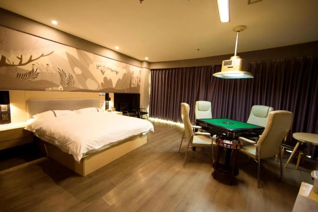 Bed in Thank Inn Jiangxi Nanchang Anyi County Fenghuangshan Industrial Park