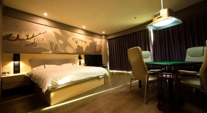 Bed in Thank Inn Jiangxi Nanchang Anyi County Fenghuangshan Industrial Park