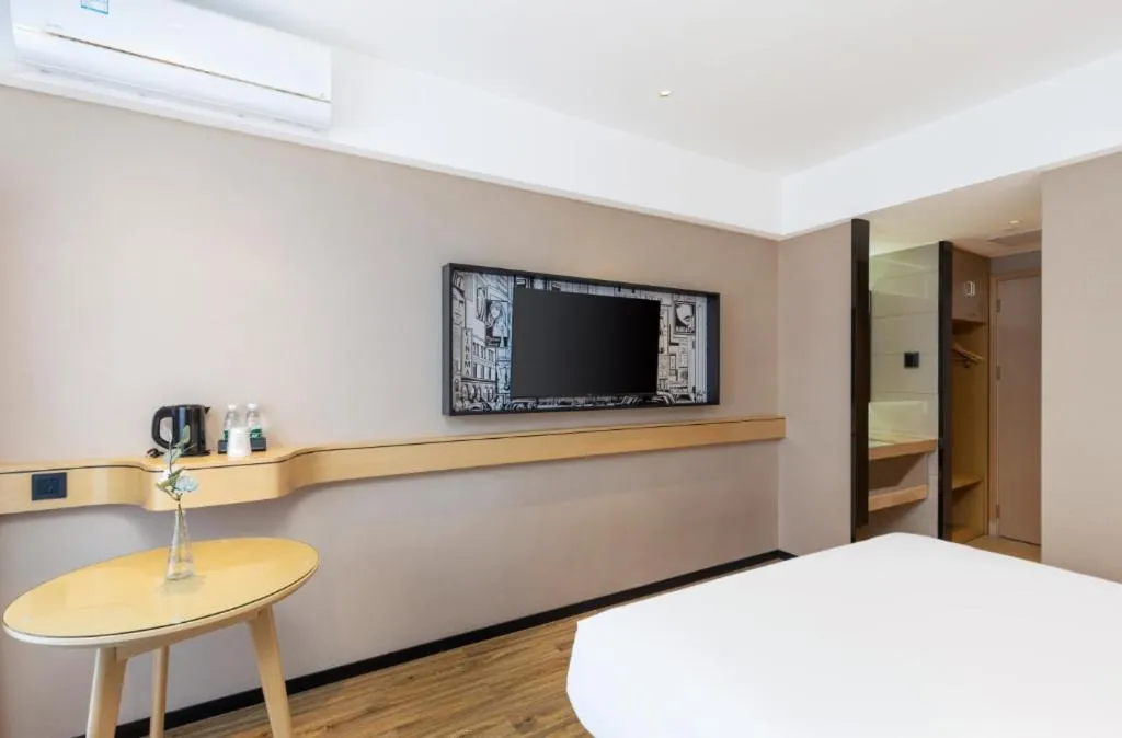 Bed in City Comfort Inn Yunfu Xinxing Juncheng Plaza