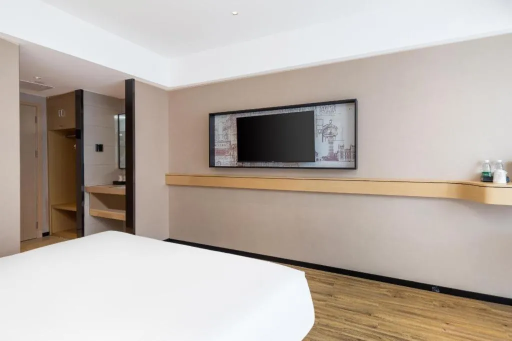 Bed in City Comfort Inn Yunfu Xinxing Juncheng Plaza