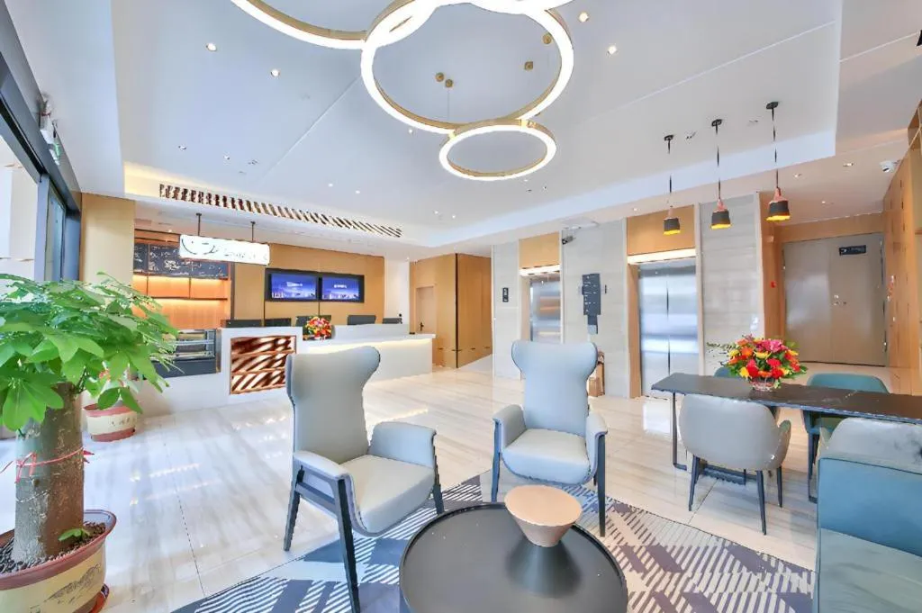 Bed in City Comfort Inn Yunfu Xinxing Juncheng Plaza