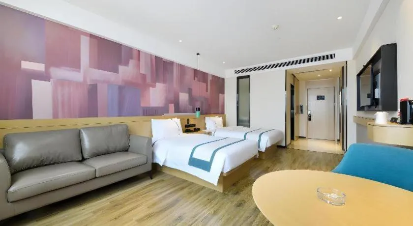 Bed in City Comfort Inn Hantianhe Airport Hengdian Street