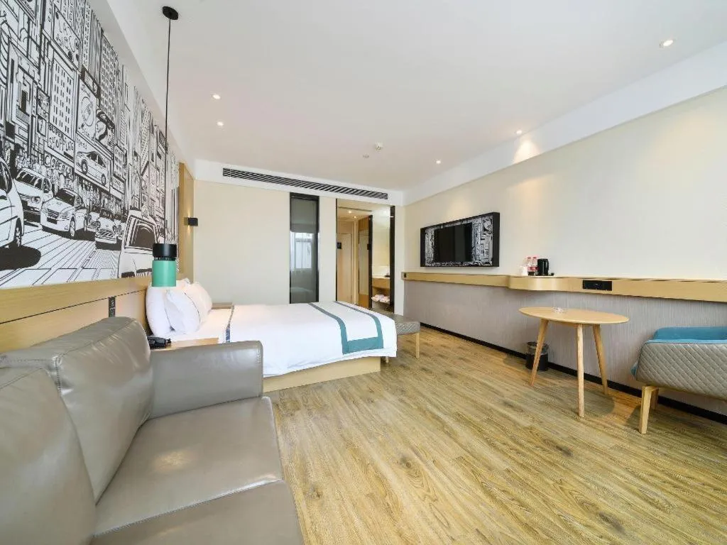 Bed in City Comfort Inn Hantianhe Airport Hengdian Street