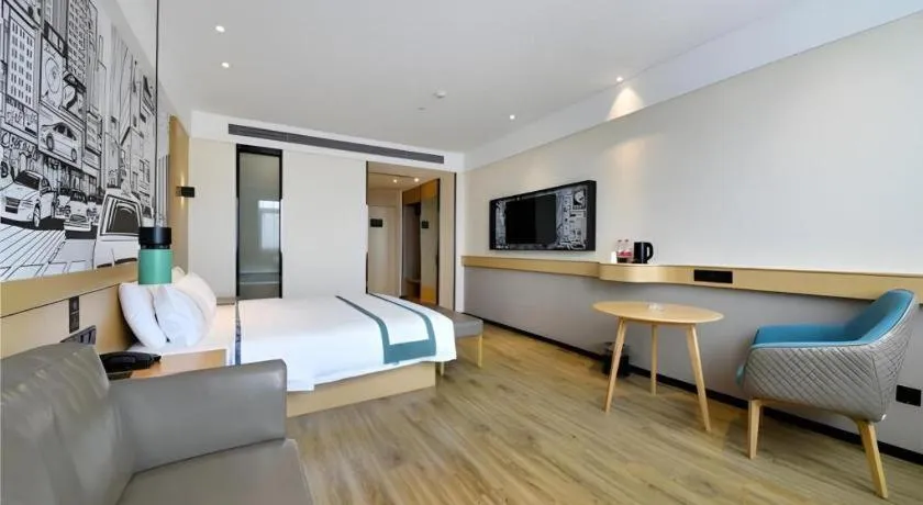 Bed in City Comfort Inn Hantianhe Airport Hengdian Street