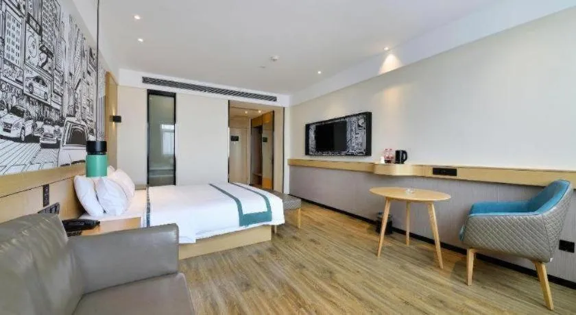 Bed in City Comfort Inn Hantianhe Airport Hengdian Street